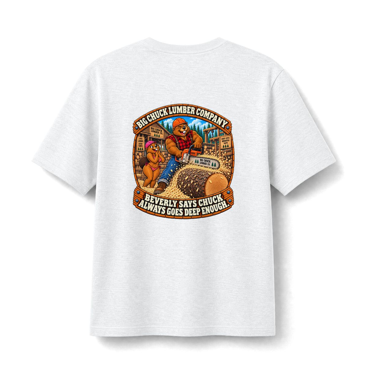 Deep Cut t-shirt โ back print