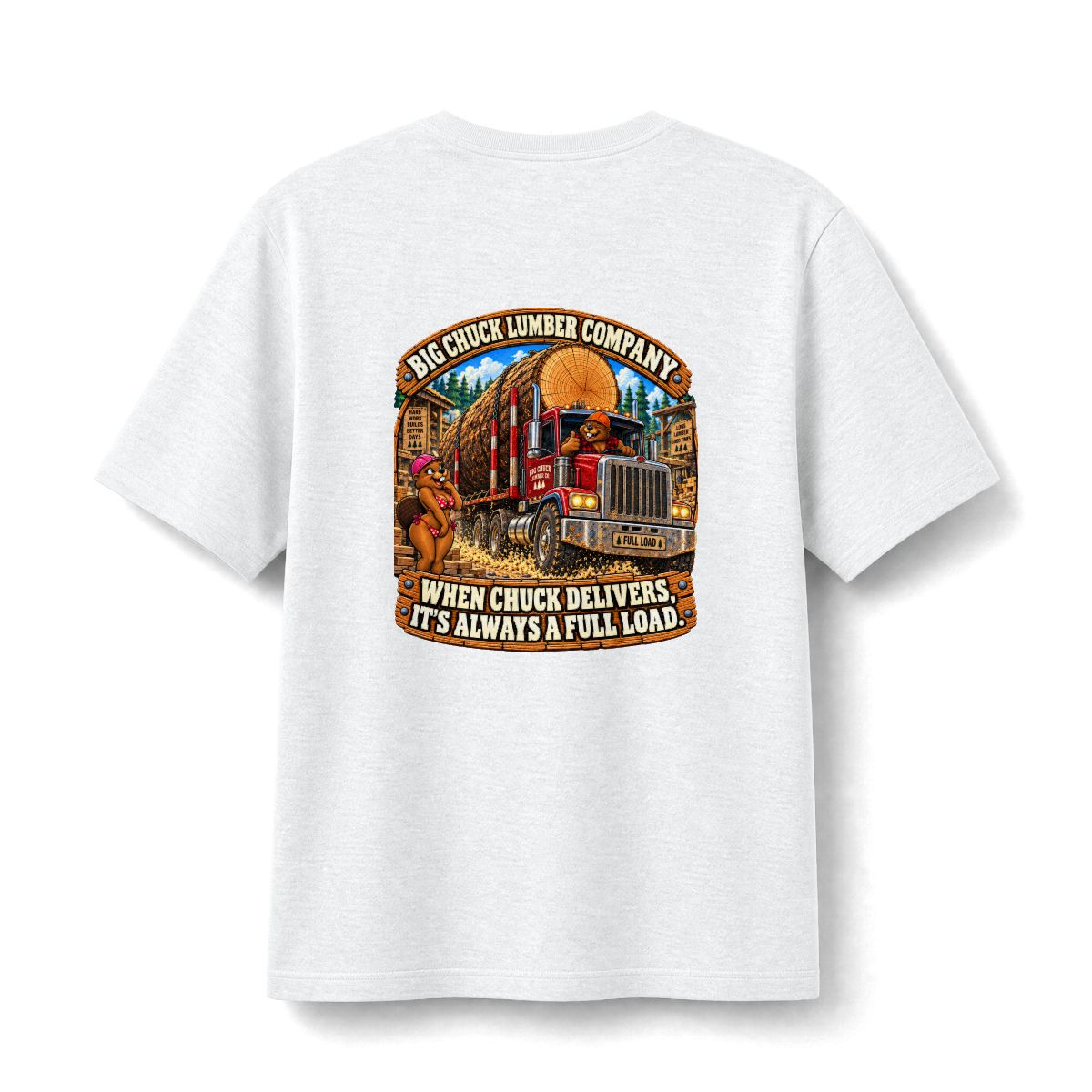 Full Load t-shirt โ back print