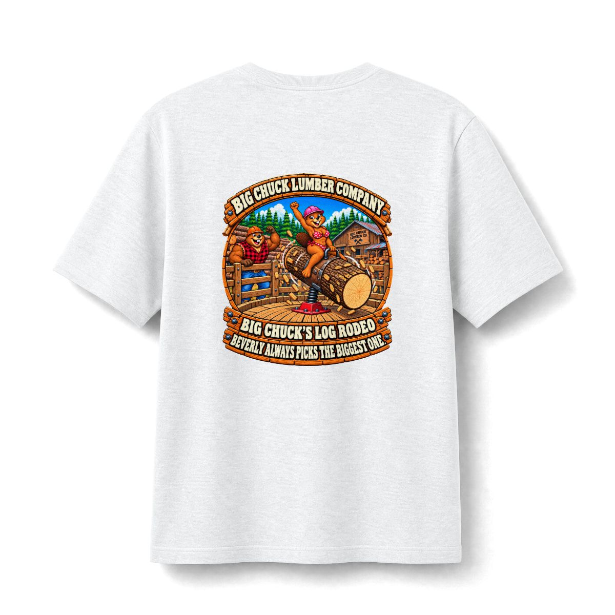 Rodeo t-shirt โ back print